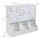 Badger Basket White Baskets & Bins Storage Station